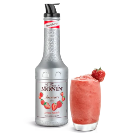 Monin Strawberry Puree mix (Halaal)