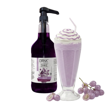 DRNK SHKE Grape Milkshake Syrup (1L) - 8ml pump sold separate