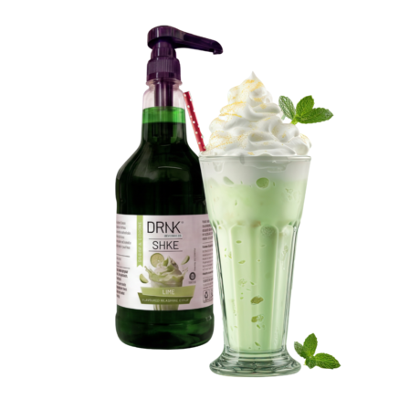 DRNK SHKE Lime Milkshake Syrup (1L) - 8ml pump sold separate