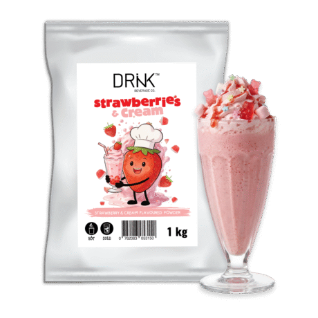 DRNK Strawberries & Cream Powder 1kg